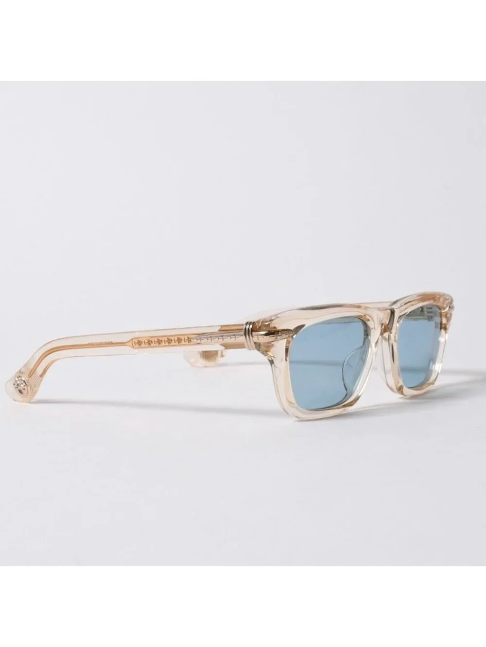 Chrome Hearts Trypoleagain Sunglasses Eyewear 52 Cross Ball Decoration Clear